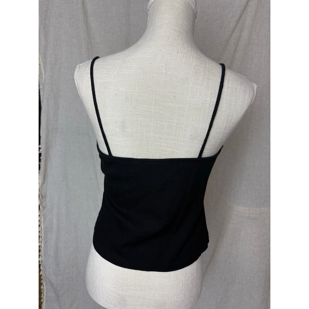 Anthropologie Maeve Black Cami Tank Top Size Large - Picture 4 of 7